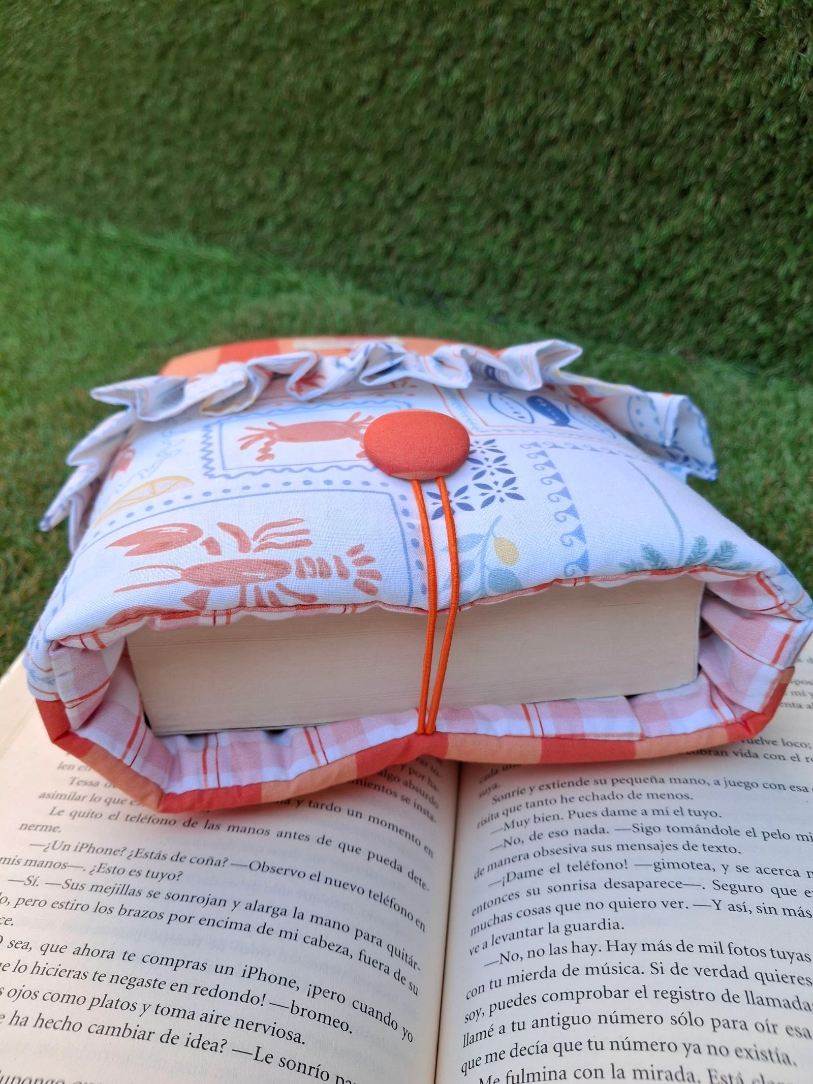 Célula para livro acolchoada feita à mão – photo 2